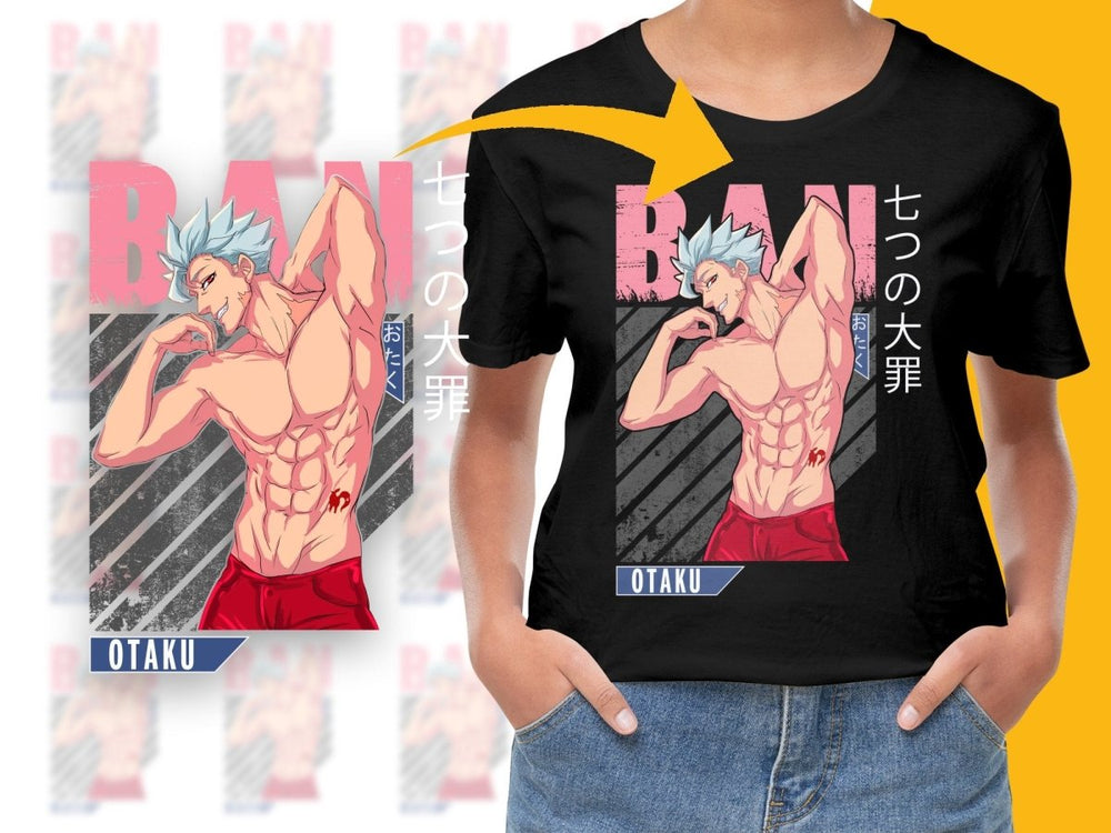 Ban Anime Character PNG File Digital - Teepew
