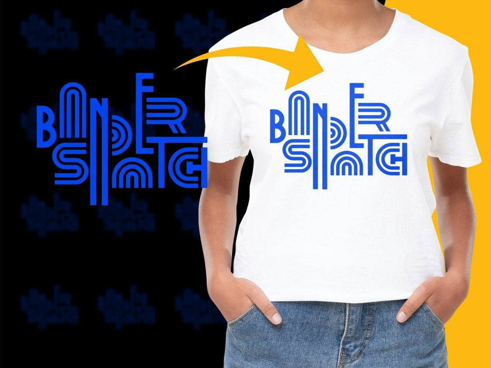 Bandersnatch Retro Logo Design Graphic PNG File - Teepew