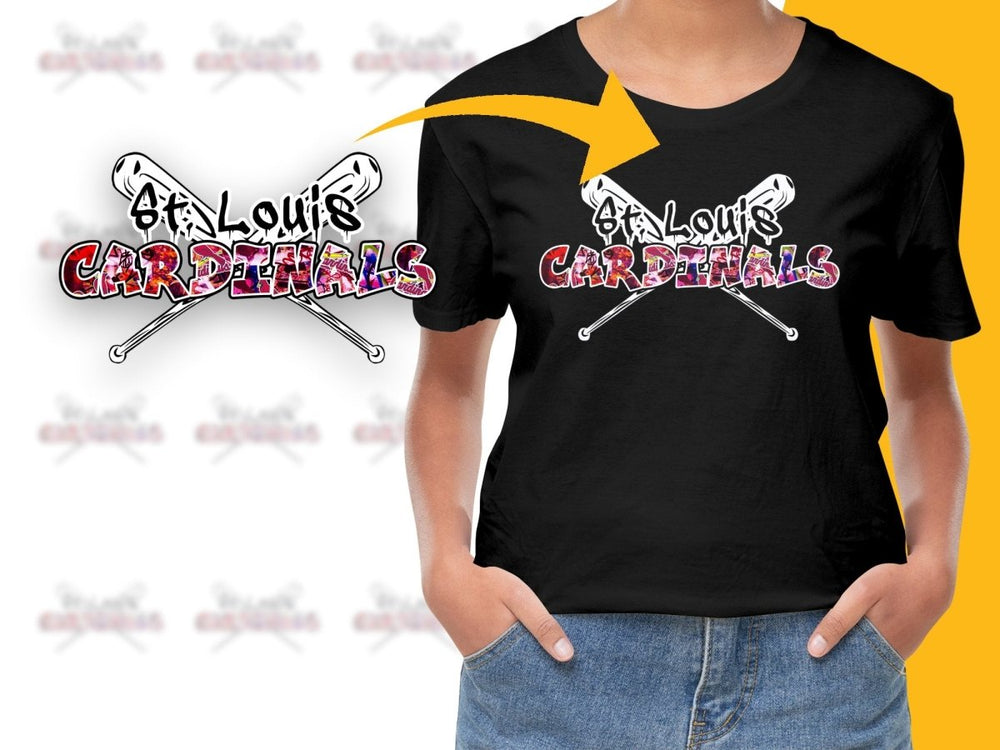 Baseball Bat Team Cardinals PNG File - Teepew