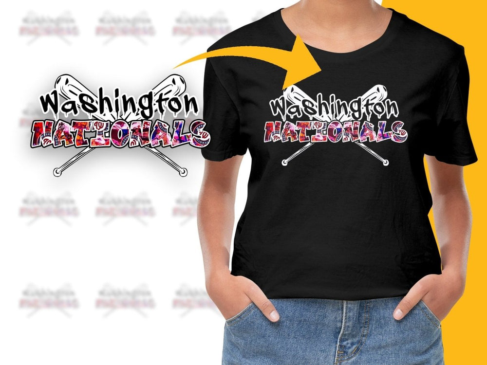 Baseball Bat Team Nationals PNG File - Teepew