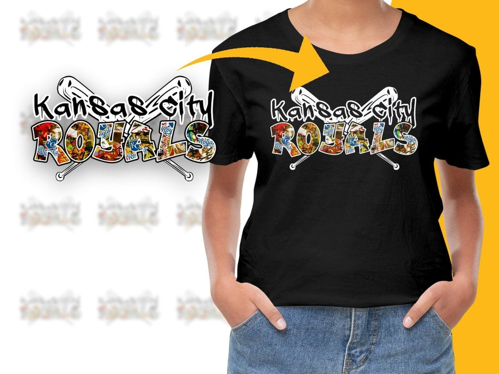 Baseball Bat Team Royals PNG File - Teepew
