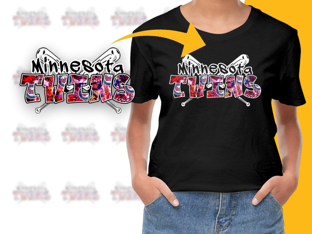Baseball Bat Team Twins PNG File - Teepew