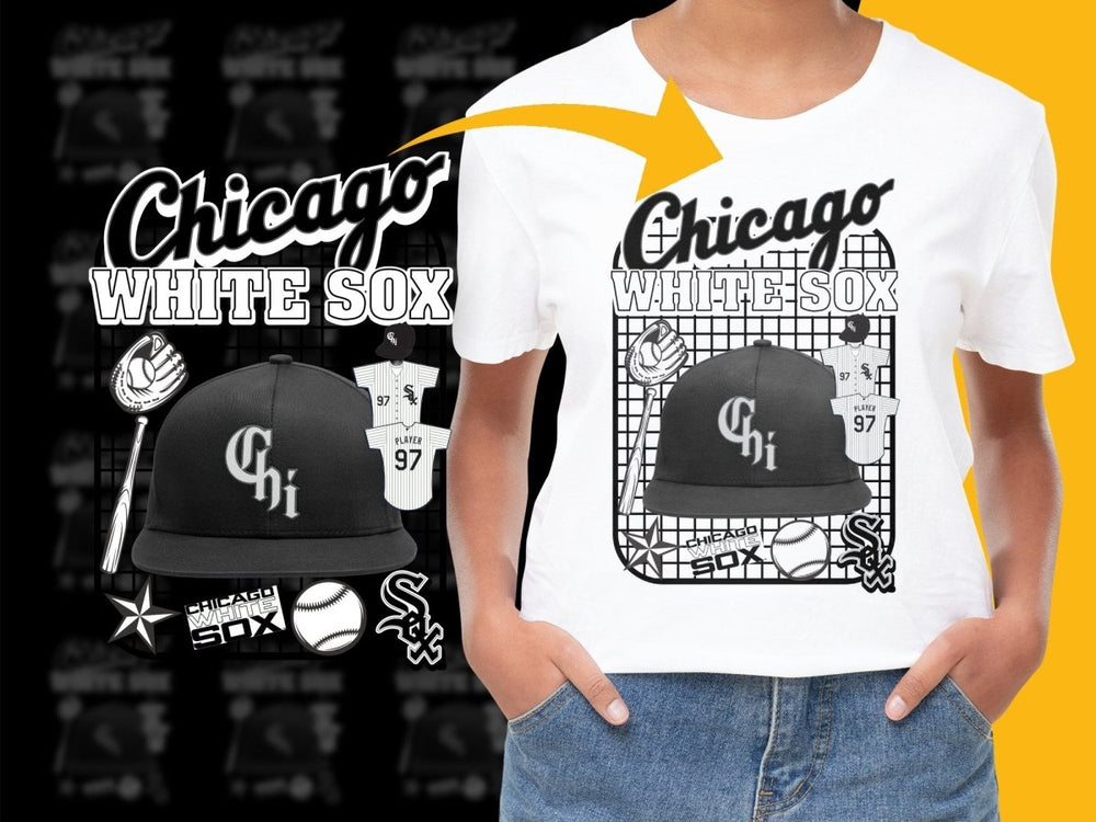 Baseball Cap CHICAGO WHITE SOX PNG File - Teepew