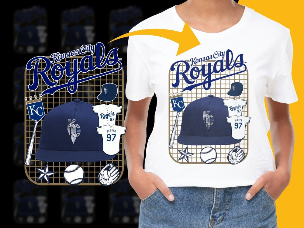 Baseball Cap Kansas City Royals PNG File - Teepew