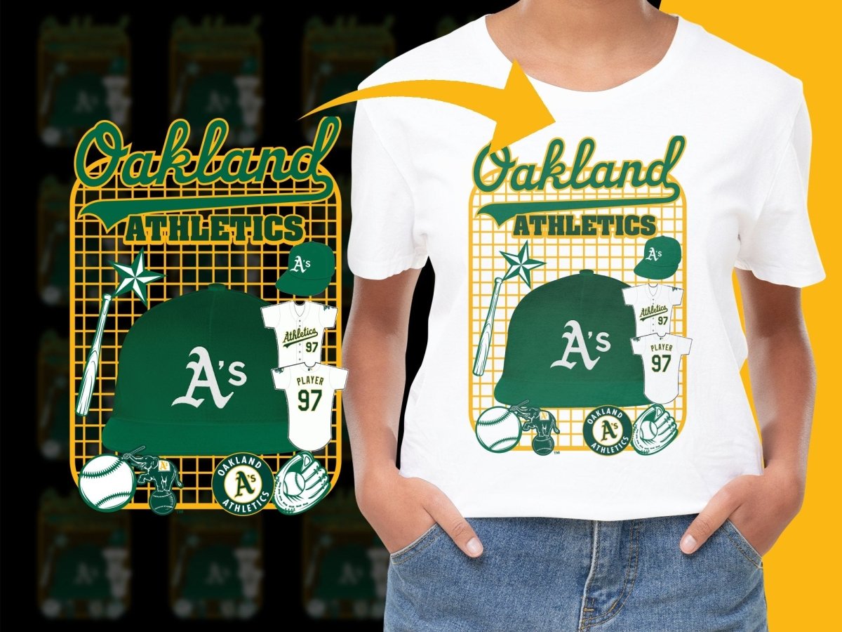Baseball Cap Oakland Athletics PNG File - Teepew