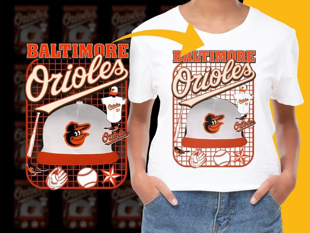 Baseball Cap ORIOLES PNG File - Teepew