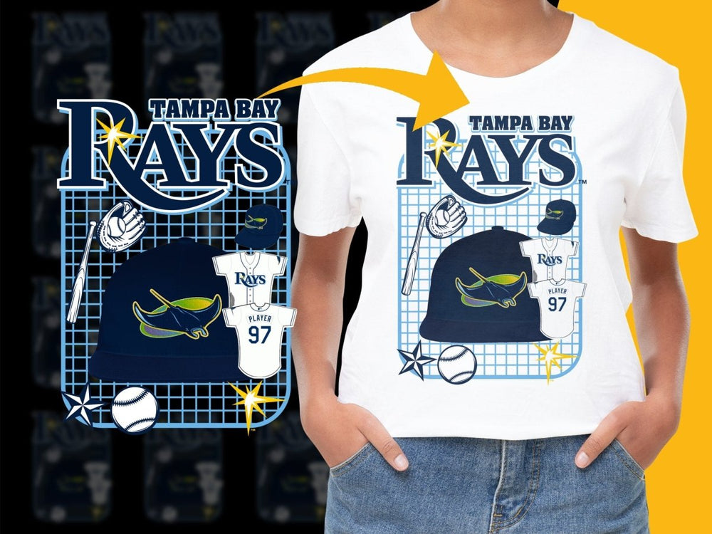 Baseball Cap Tampa Bay Rays PNG File - Teepew