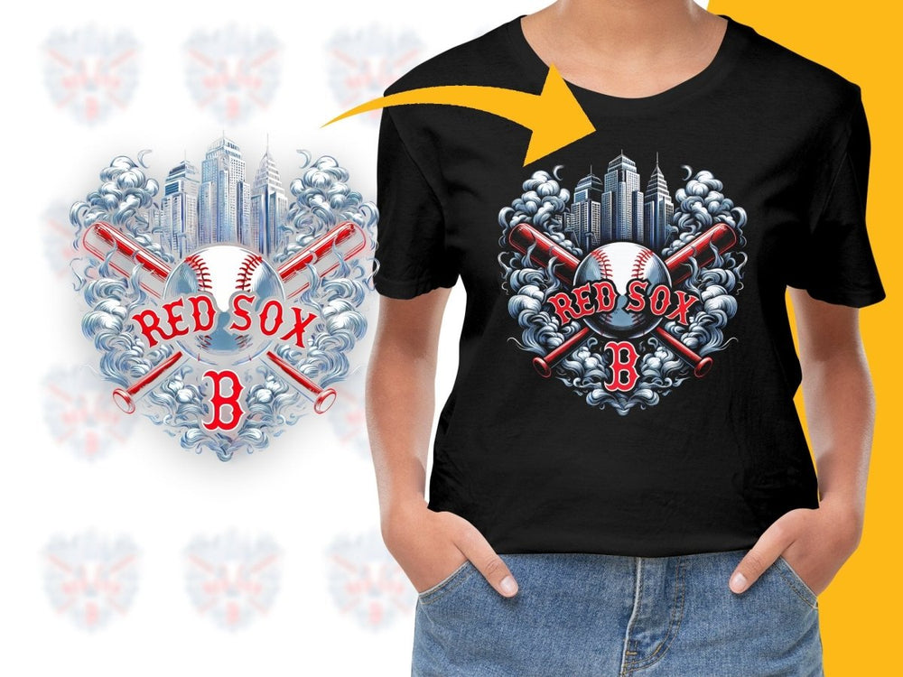 Baseball Smoke Boston Red Sox Team PNG File - Teepew