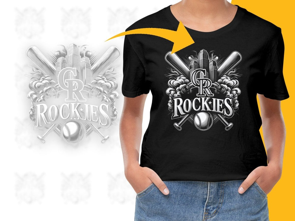 Baseball Smoke Colorado Rockies Team PNG File - Teepew