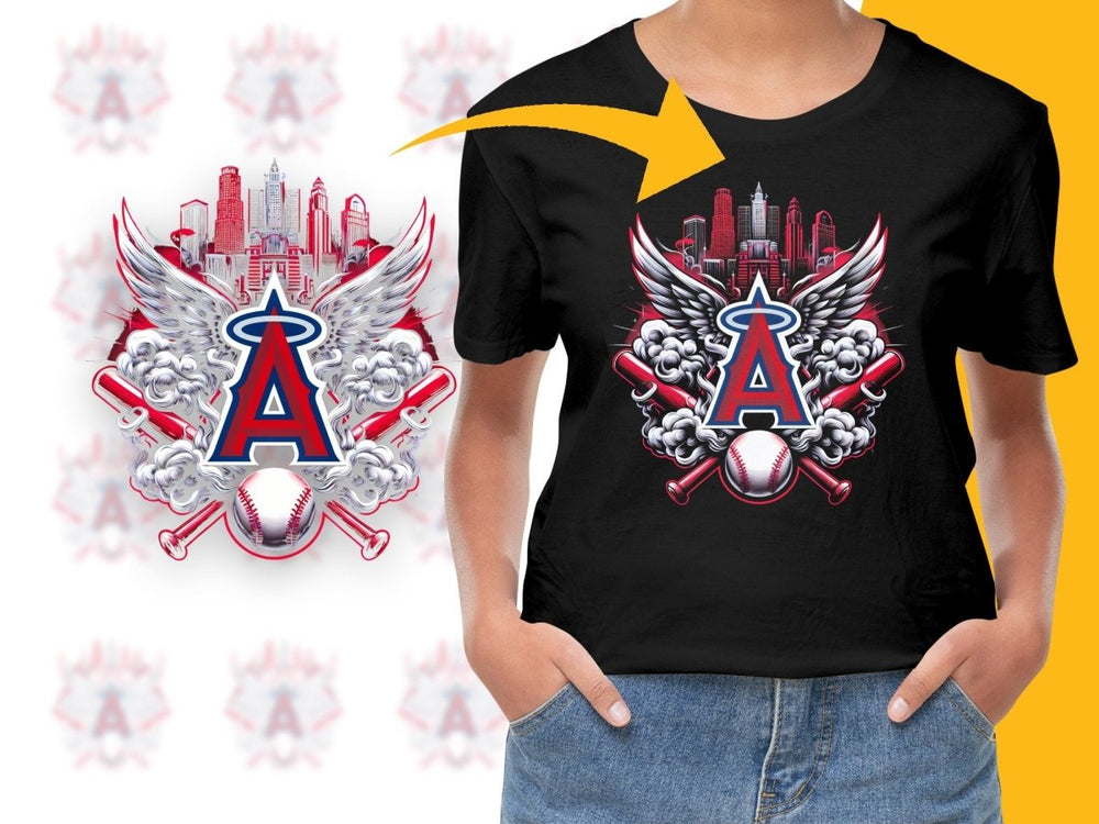 Baseball Smoke Los Angeles Angels Team PNG File - Teepew