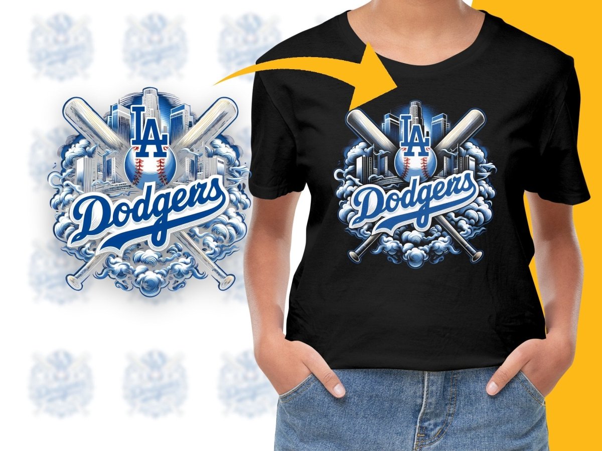 Baseball Smoke Los Angeles Dodgers Team PNG File - Teepew