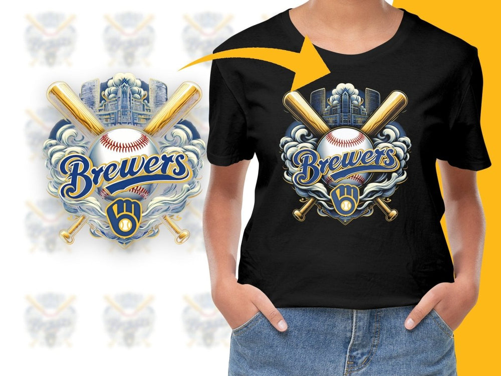 Baseball Smoke Milwaukee Brewers Team PNG File - Teepew