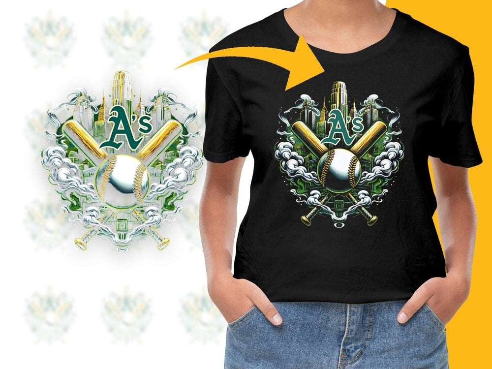 Baseball Smoke Oakland Athletics Team PNG File - Teepew