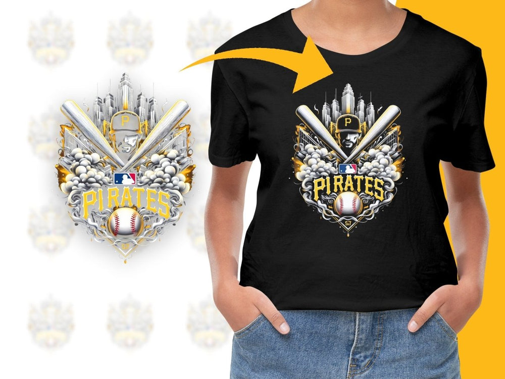 Baseball Smoke Pittsburgh Pirates Team PNG File - Teepew