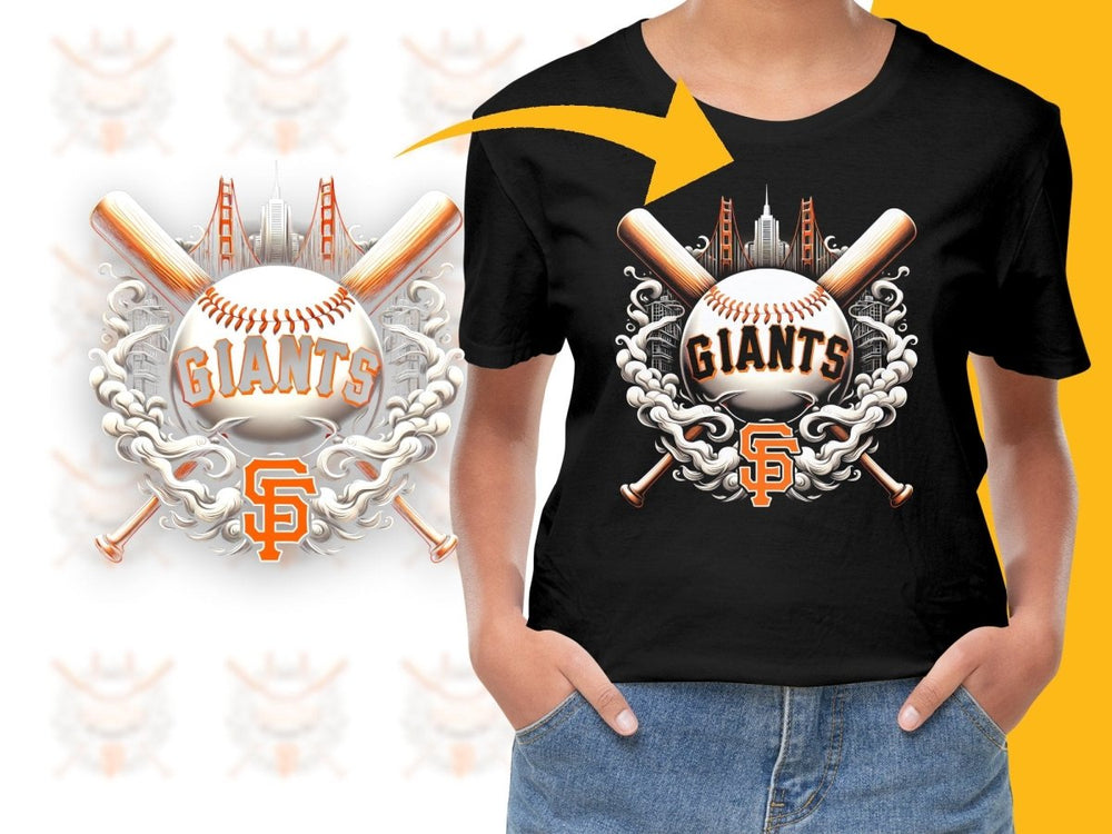 Baseball Smoke San Francisco Giants Team PNG File - Teepew