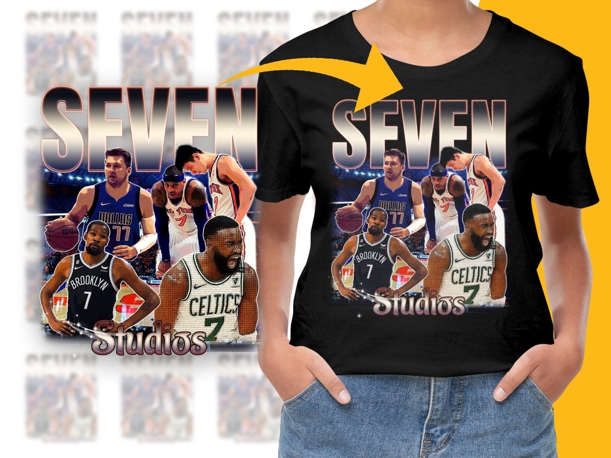 Basketball Legends Seven Studios Bootleg PNG File - Teepew