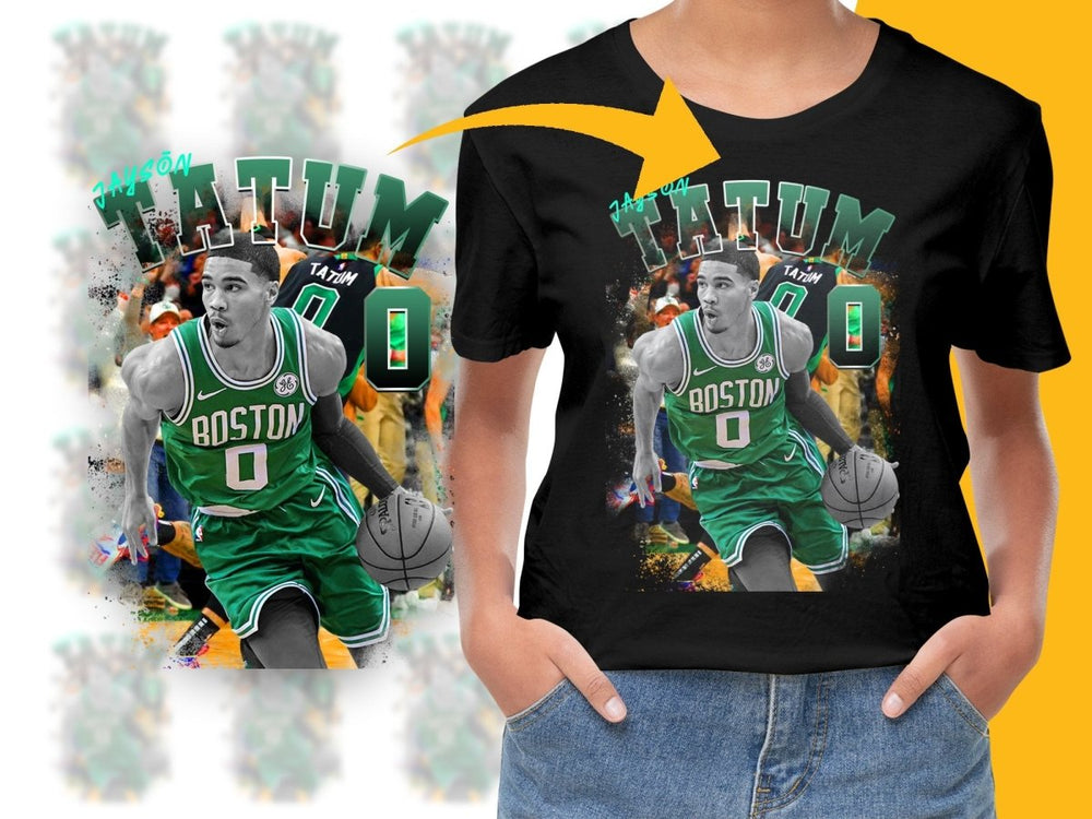 Basketball Star Jayson Tatum Boston Bootleg Celtics PNG File - Teepew