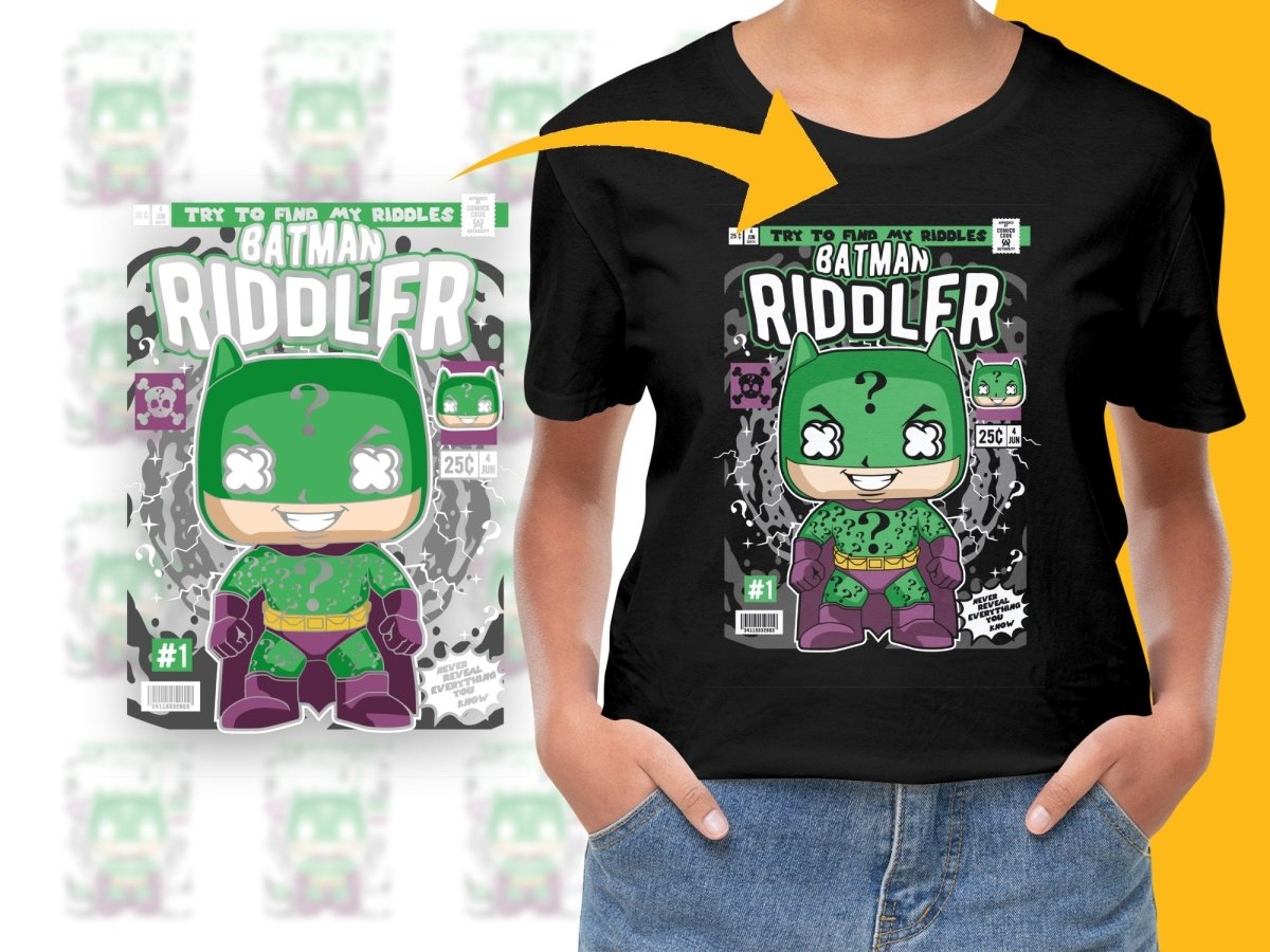Batman Riddler Popculture PNG File - Teepew