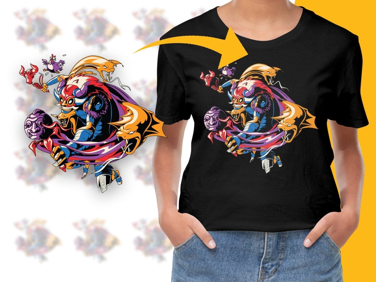 Battle Ready Mythical Creature Design PNG File - Teepew