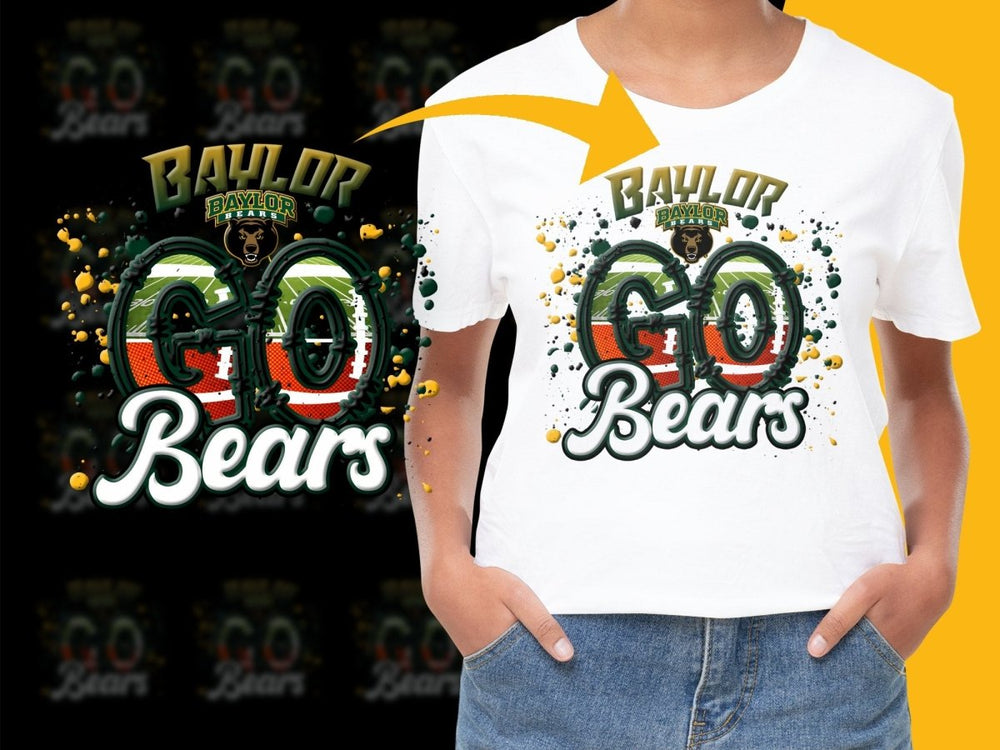 Baylor Bears NCAA College PNG File - Teepew