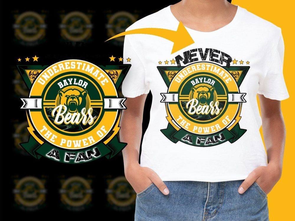Baylor Bears NCAA College PNG File - Teepew