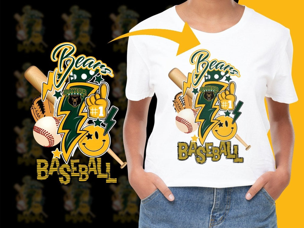 Baylor Bears NCAA College PNG File - Teepew