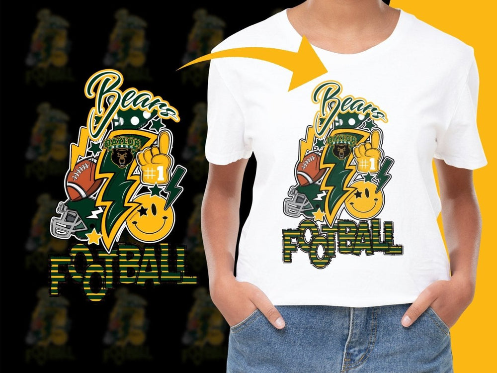 Baylor Bears NCAA College PNG File - Teepew