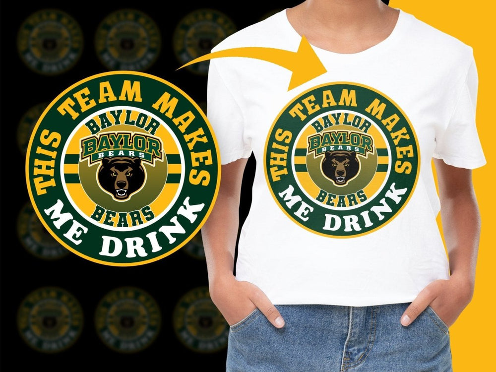 Baylor Bearsh NCAA College PNG File - Teepew
