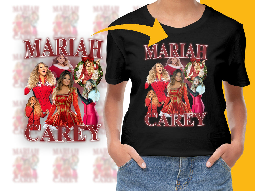 Mariah Carey Fan T-Shirt, Vintage Style Music Icon Graphic Tee, Pop Diva Concert Shirt, Gift for Music Lovers