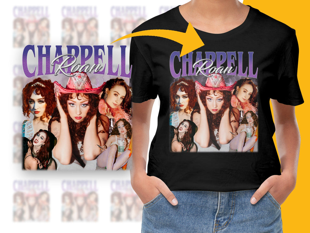 Trendy Graphic Tee with Retro Pop Art Design, Chic Women's Fashion Shirt, Vintage-Inspired Streetwear, Colorful Casual Top