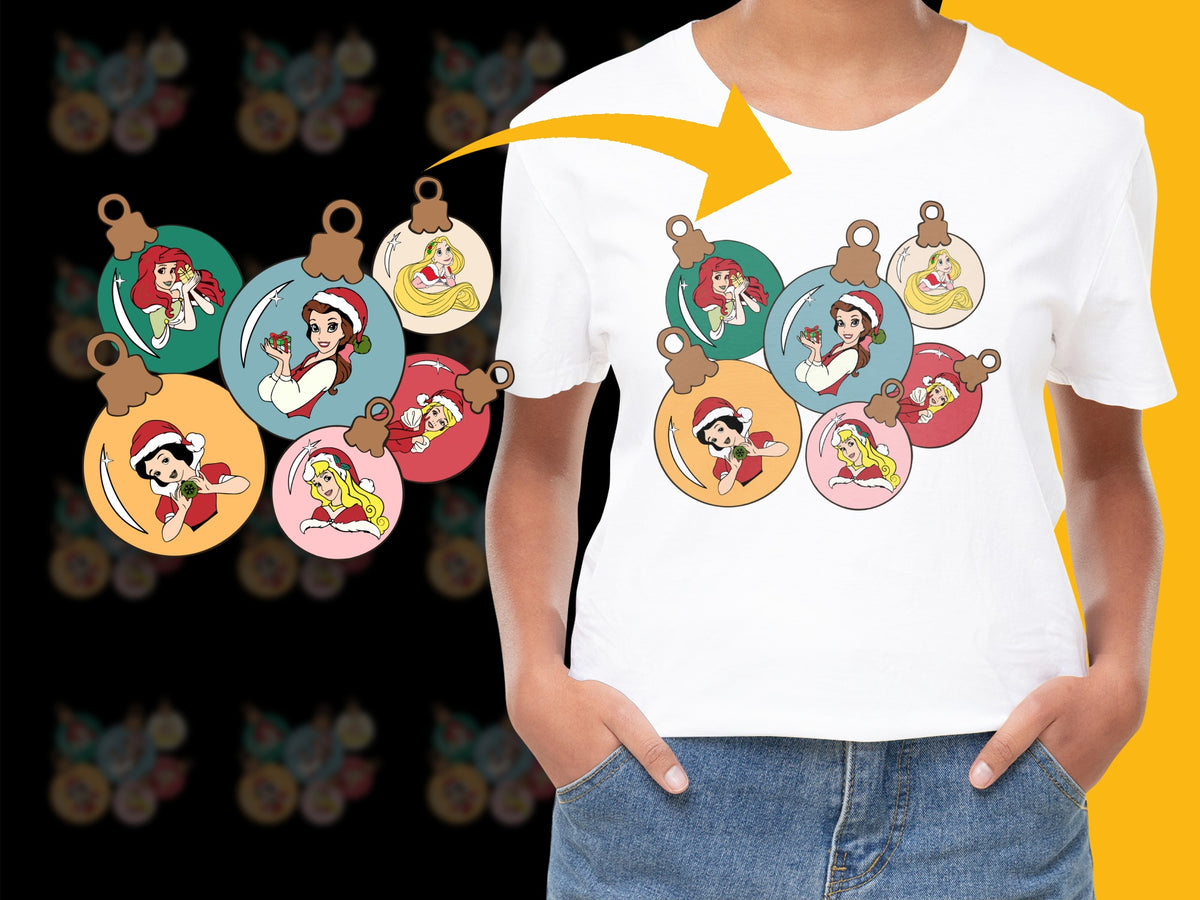 Cartoon Princess Keychains, Colorful Round Acrylic Charms, Cute Girls Gift, Collectible Accessories Set
