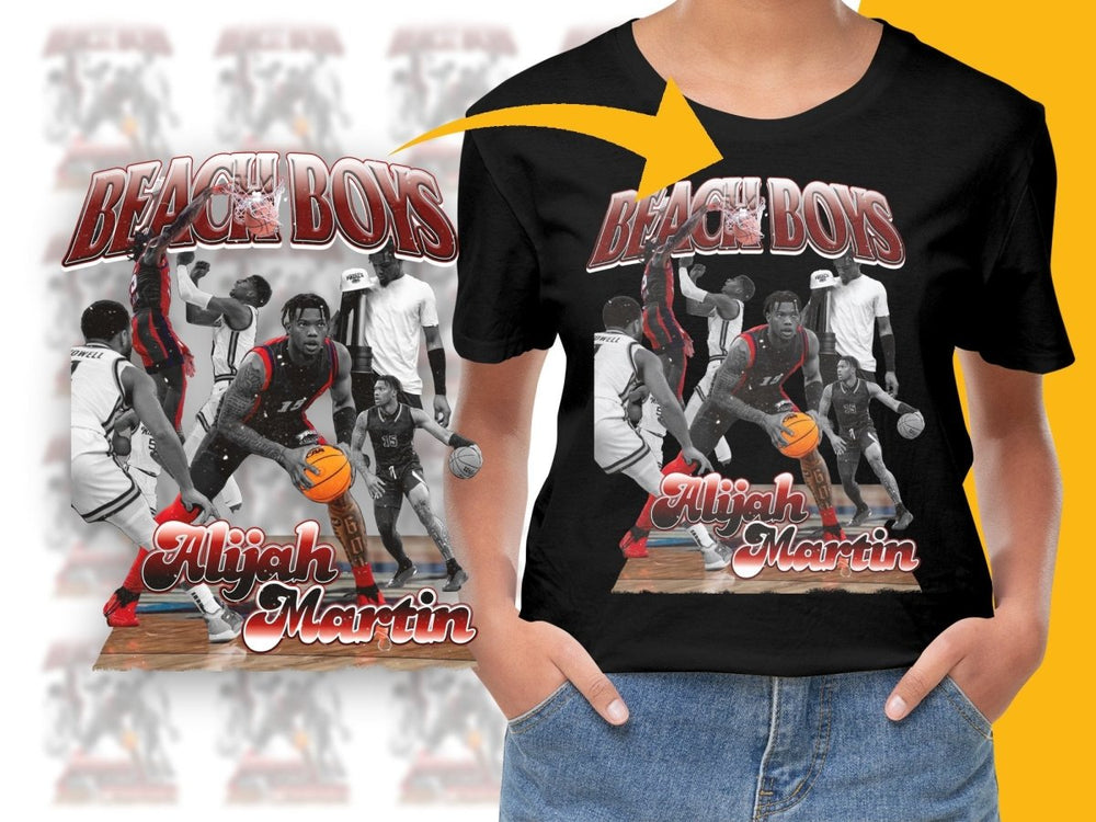 Beach Boys Alijah Martin Basketball Graphic PNG File - Teepew