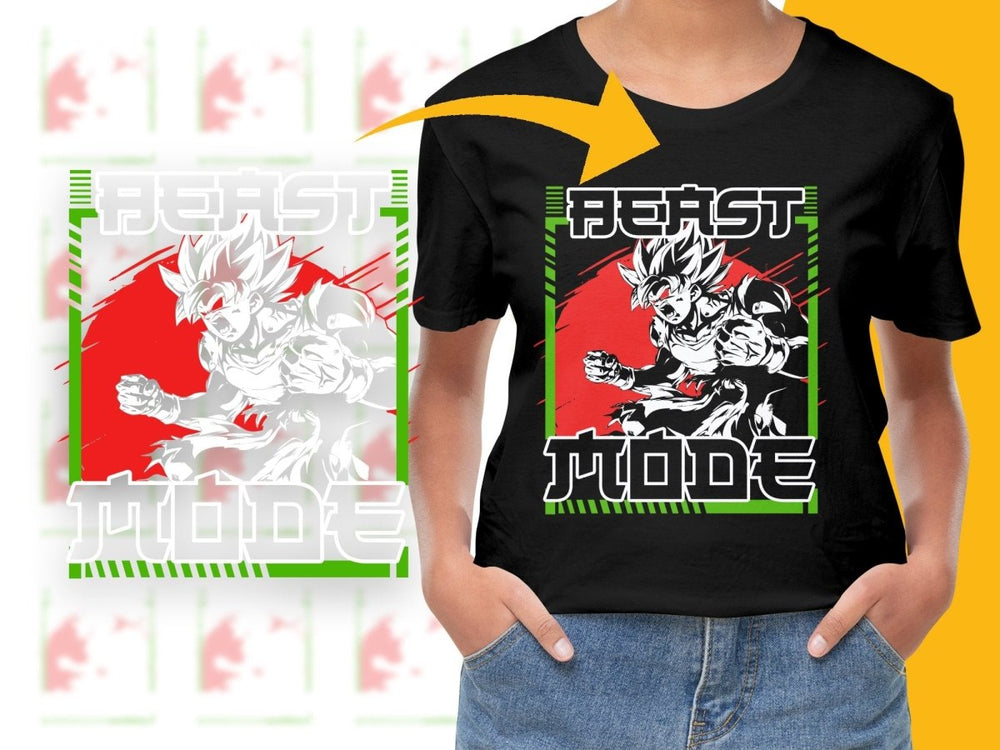 Beast Mode Anime Character PNG File - Teepew