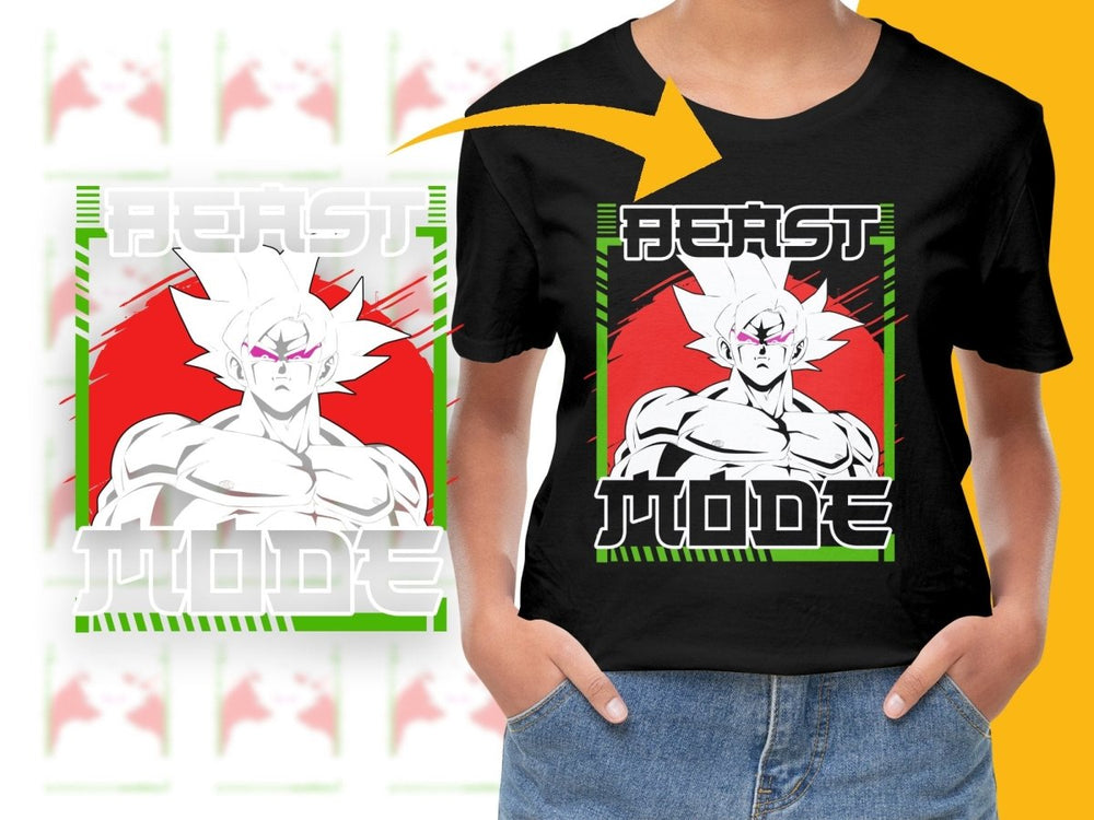 Beast Mode Anime Character PNG File - Teepew