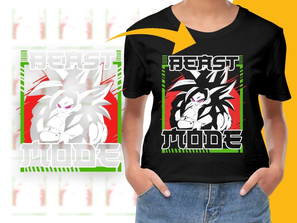 Beast Mode Anime Character PNG File - Teepew