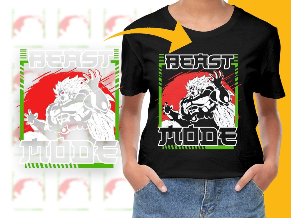 Beast Mode Anime Character PNG File - Teepew