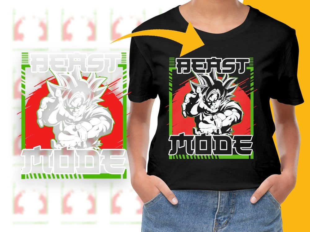 Beast Mode Anime Character PNG File - Teepew