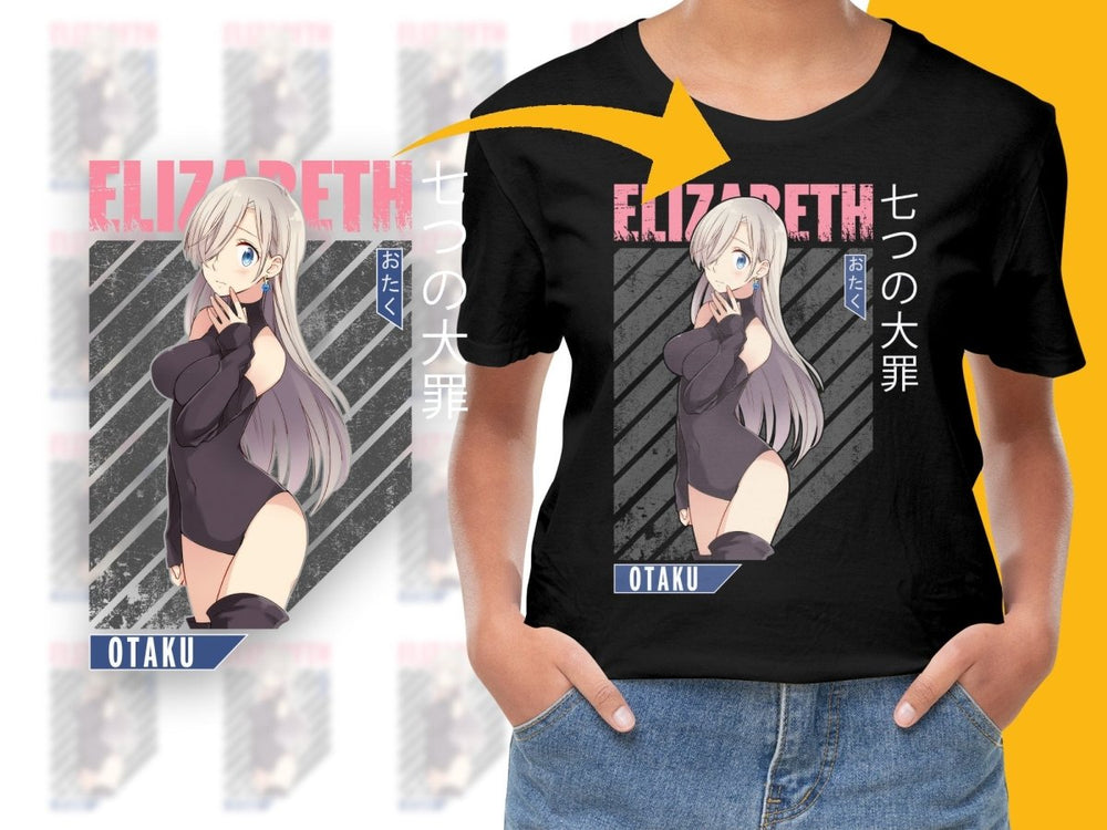 Beautiful Elizabeth Anime Character PNG Digital Download - Teepew