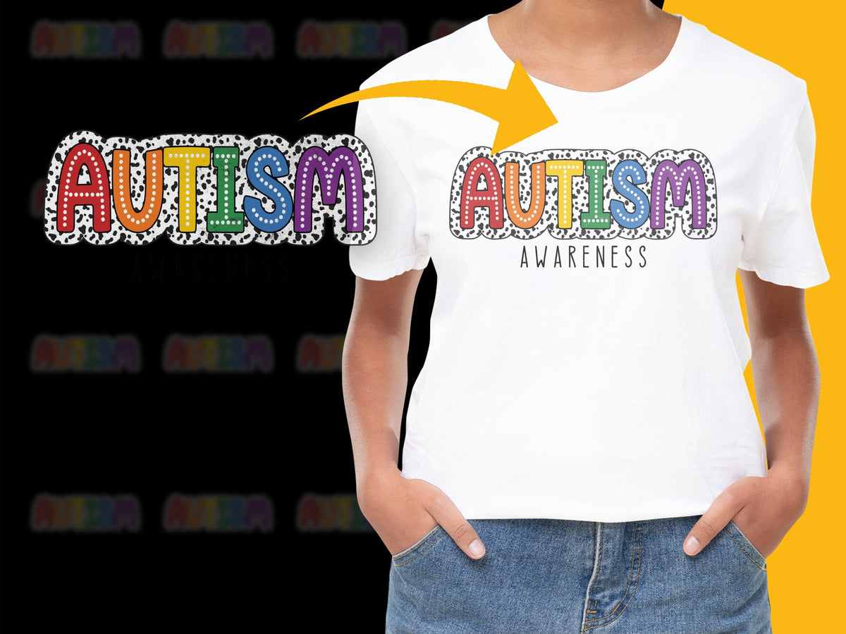 Autism Awareness T-Shirt, Colorful Puzzle Pieces Design, Supportive Tee for Advocacy and Inclusion