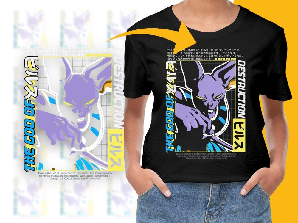 Beerus the God of Destruction Universe 7 PNG File - Teepew
