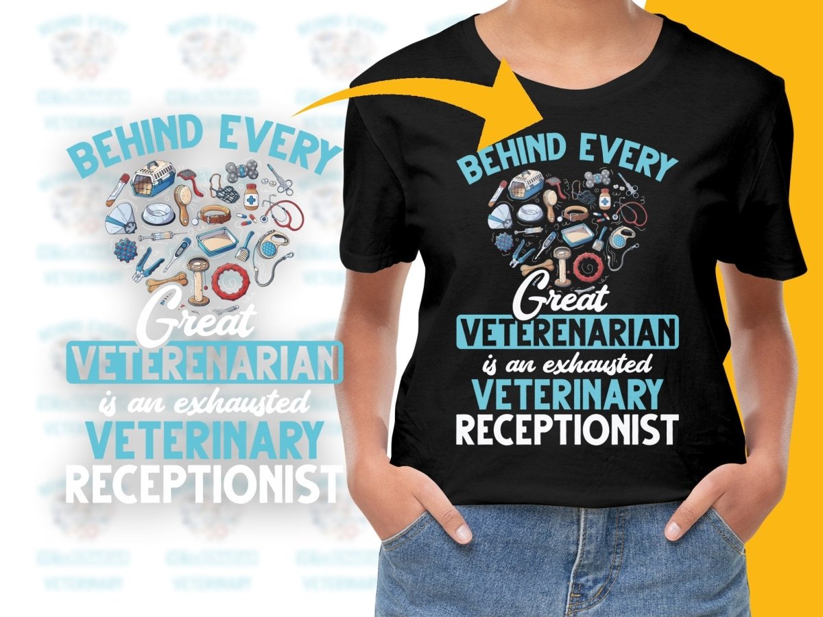 Behind Every Great Veterinarian Veterinary PNG File - Teepew