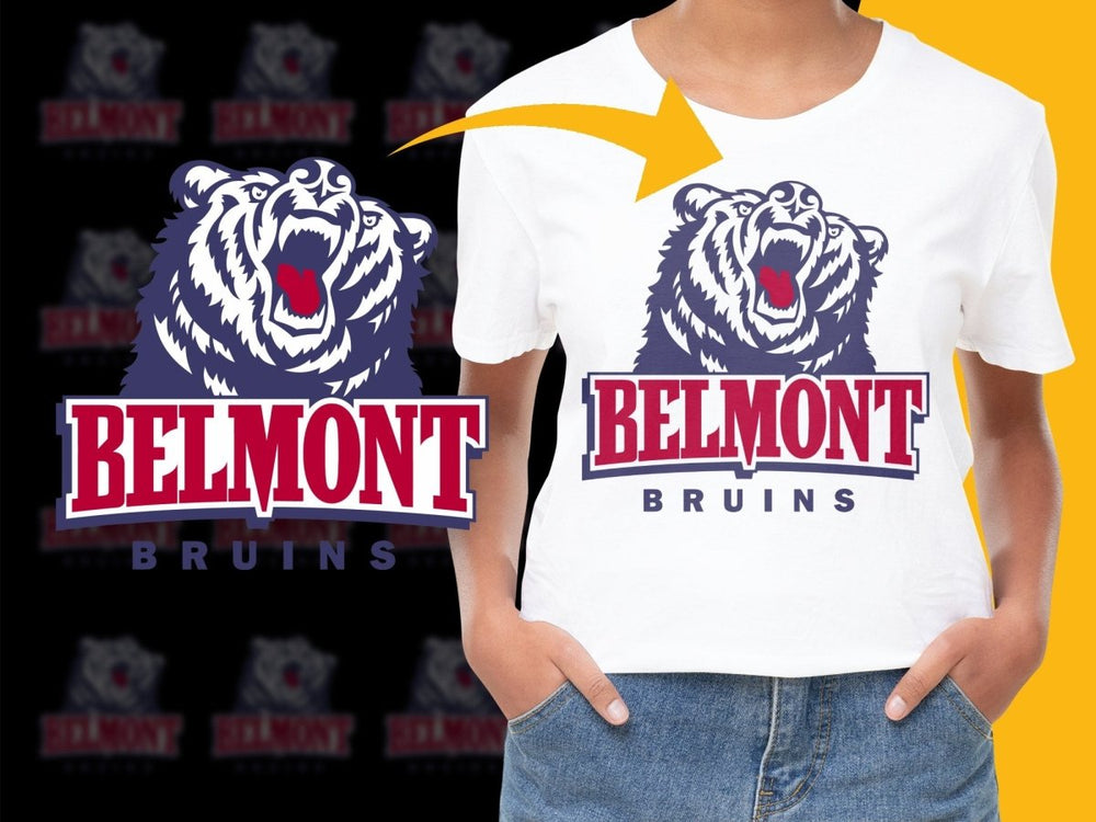 Belmont Bruins College Football PNG File - Teepew