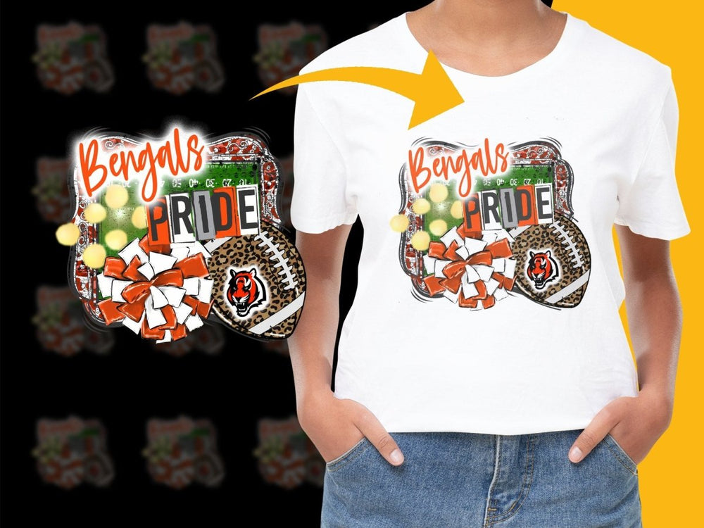Bengals Pride Graphic Football Fan PNG File - Teepew
