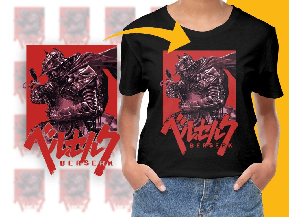 Berserk Anime Guts in Armor PNG File - Teepew