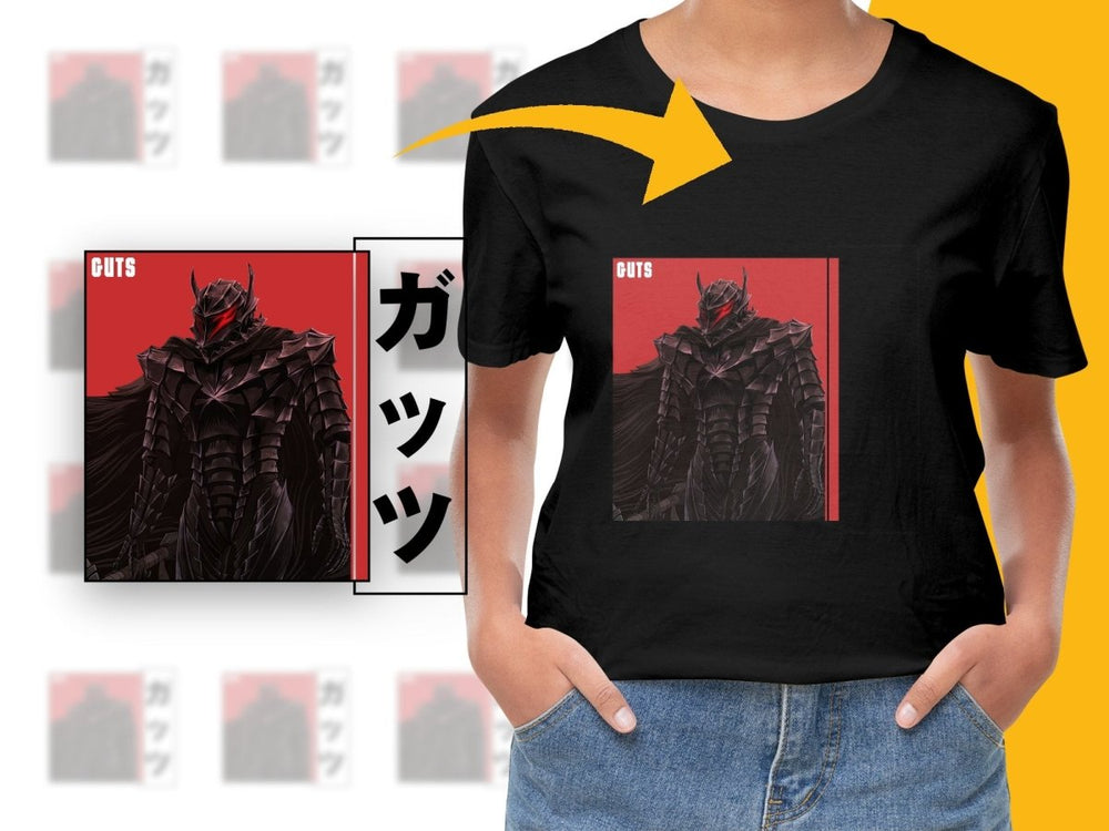 Berserk Guts Dark Armor Art PNG Digital Download - Teepew