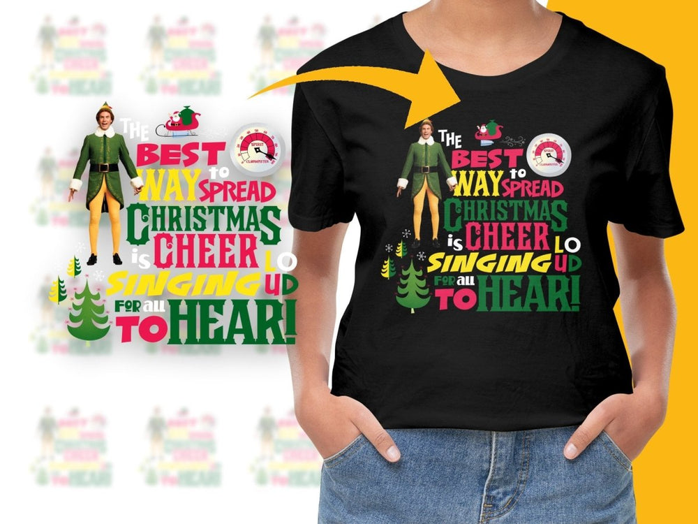 Best Way Spread Christmas Cheer Singing Loud Digital - Teepew