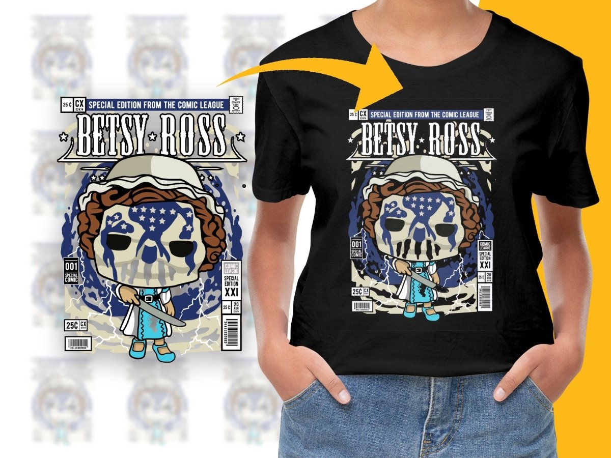 Betsy Ross Popculture PNG File - Teepew