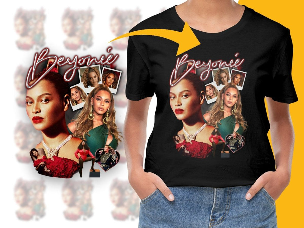 Beyoncé Iconic Celebrity Moments PNG File - Teepew