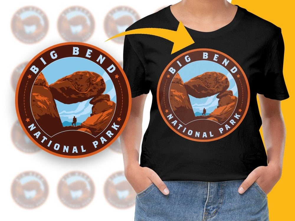 Big Bend National Park Scenic Outdoor Graphic Png Digital Download - Teepew