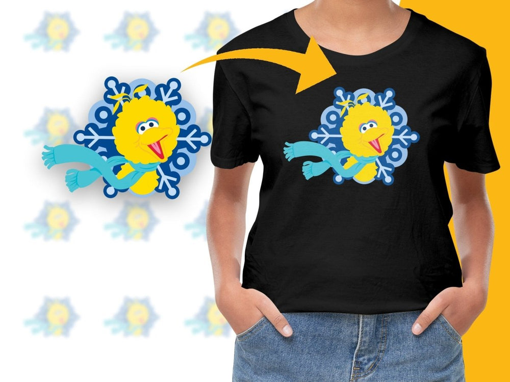 Big Bird Christmas Winter Snowflake PNG File - Teepew